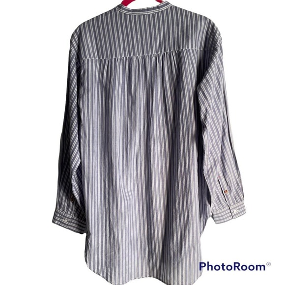 Sundance Ladies 100% Cotton Casual Stripe Tunic, XS - Picture 3 of 6